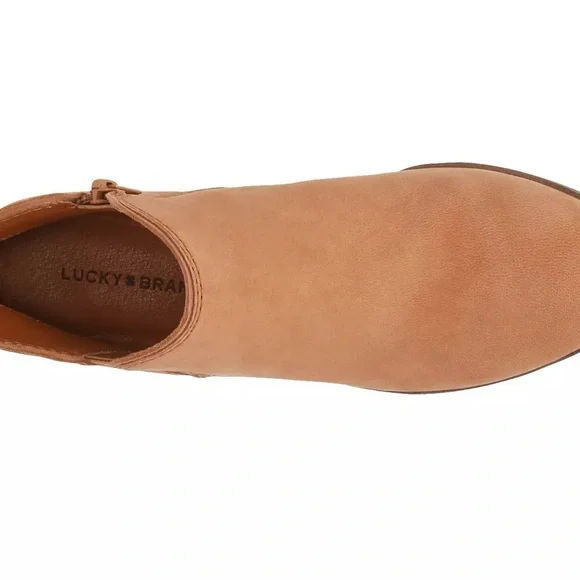 Lucky Brand Tan Ankle Booties | Chelsaey Bootie | 9.5M/41 - Picture 7 of 11